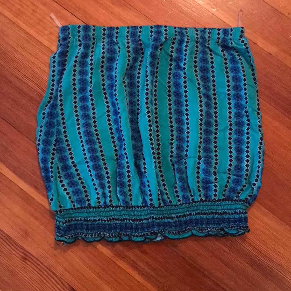 Kirra Tribal Print Tube Top